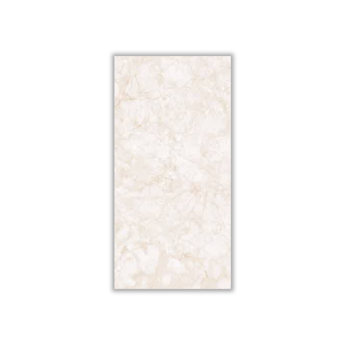 Afroz Cream - 30x60 cm, Whitebody, 9, ‌BIIa (3-6%), Glossy