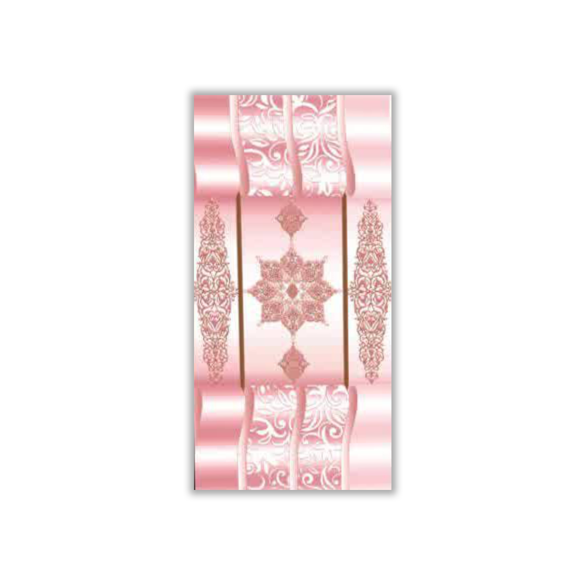 Rado Pink Decor3 - 30x60 cm, Whitebody, 9, ‌BIIa (3-6%), Glossy