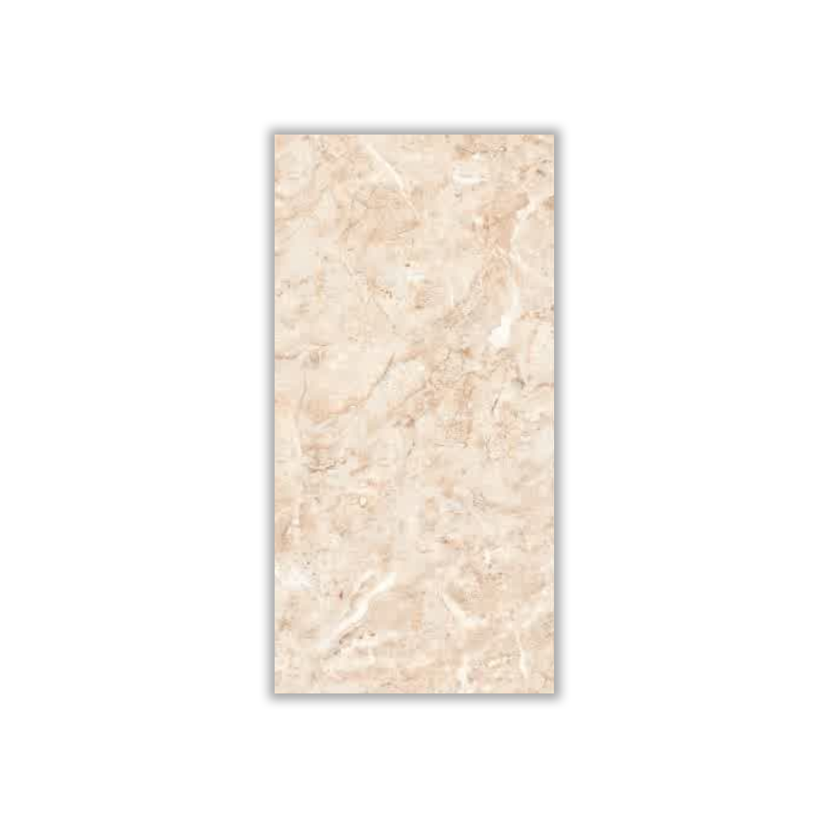 1 Amjad Cream - 30x60 cm, Redbody, 9, ‌BIIa (3-6%), Glossy