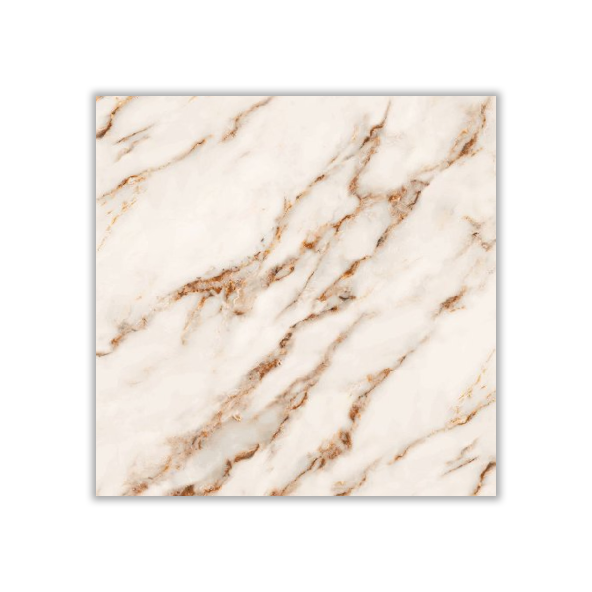 Stone 100 - 60x60 cm, Whitebody, 10, ‌BIIa (3-6%), Glossy
