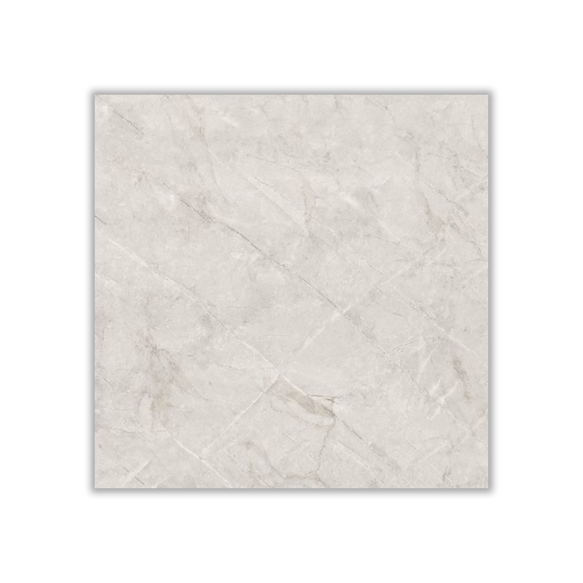 Stone 4007 - 60x60 cm, Whitebody, 10, ‌BIIa (3-6%), Glossy