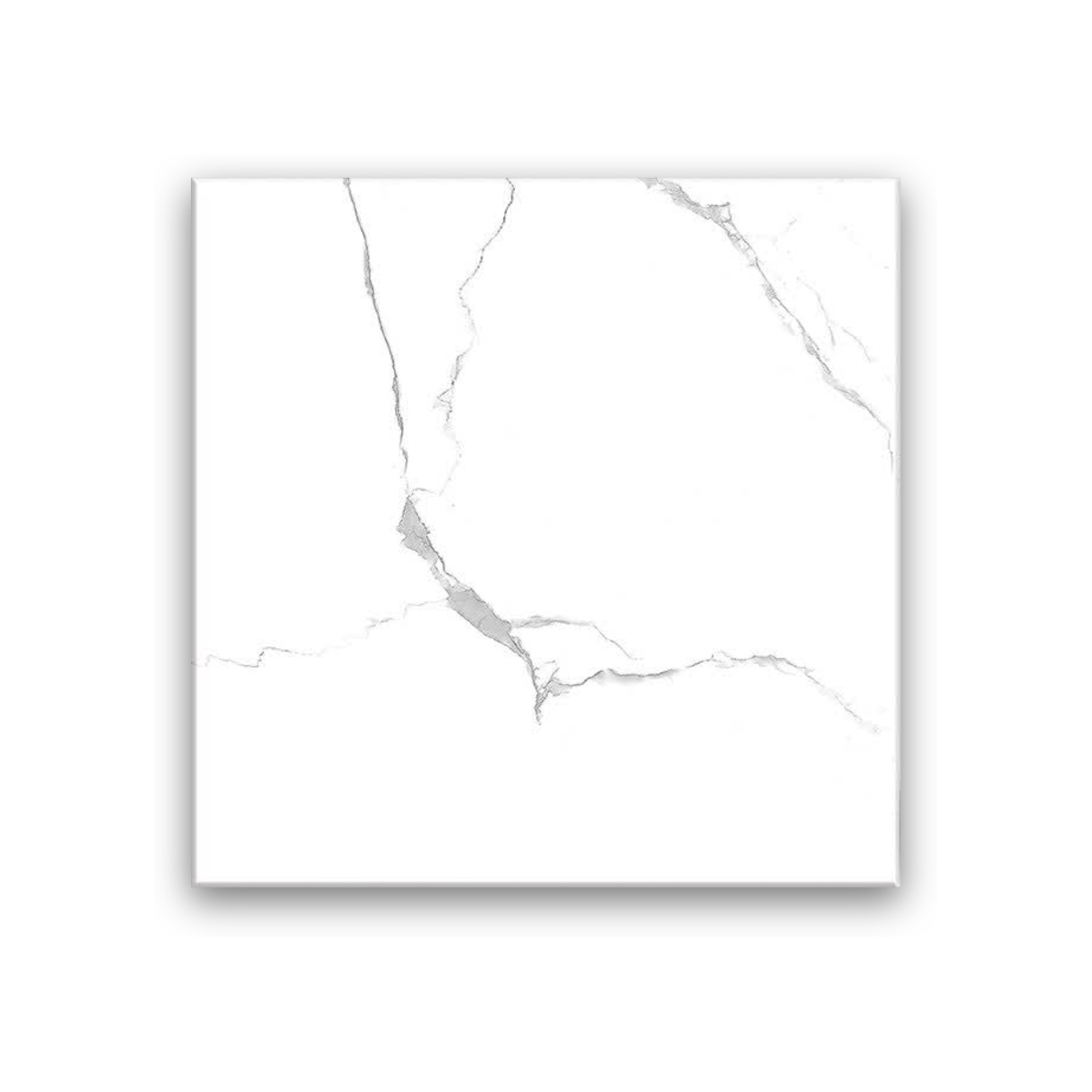 Margaret White - 60x60 cm, Whitebody, 10, ‌BIIa (3-6%), Glossy