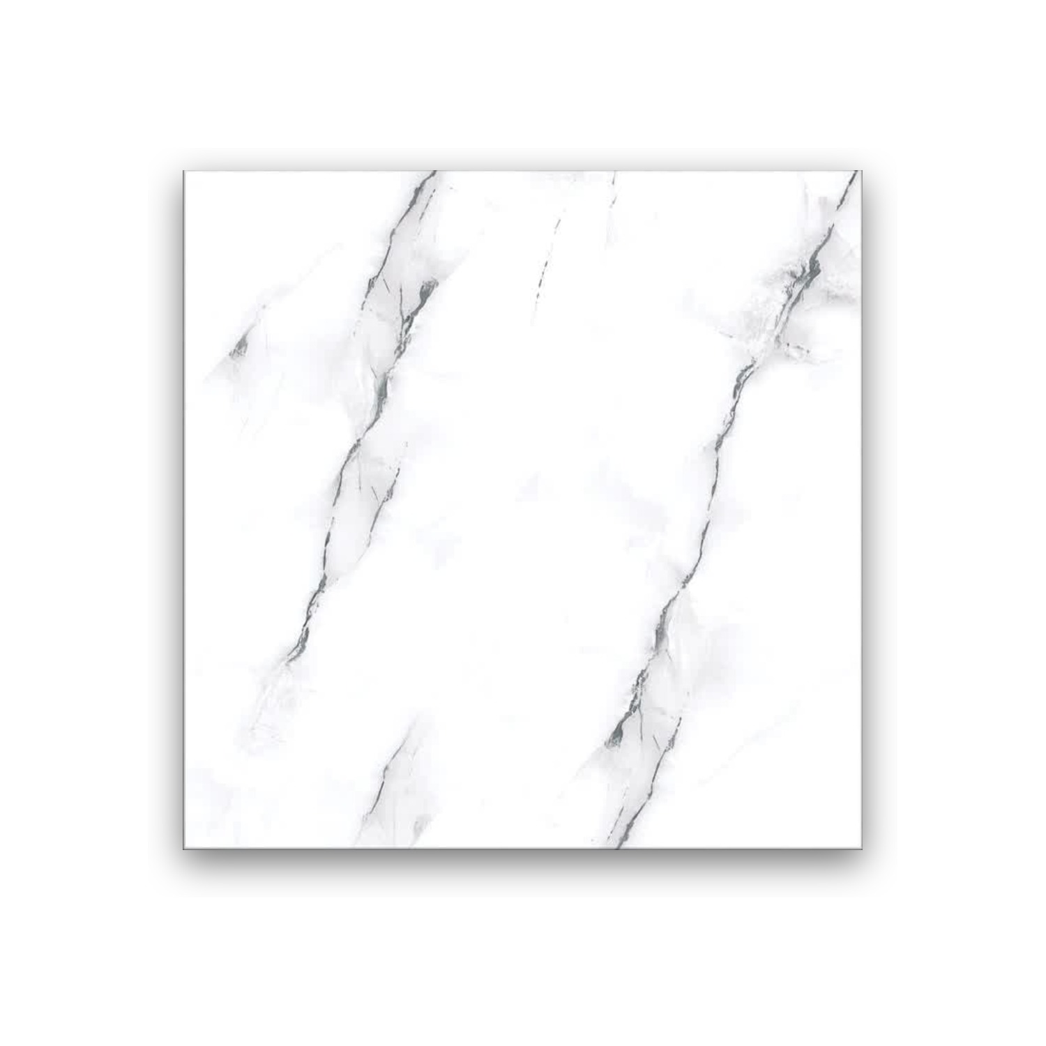 Selene White - 60x60 cm, Whitebody, 10, ‌BIIa (3-6%), Glossy