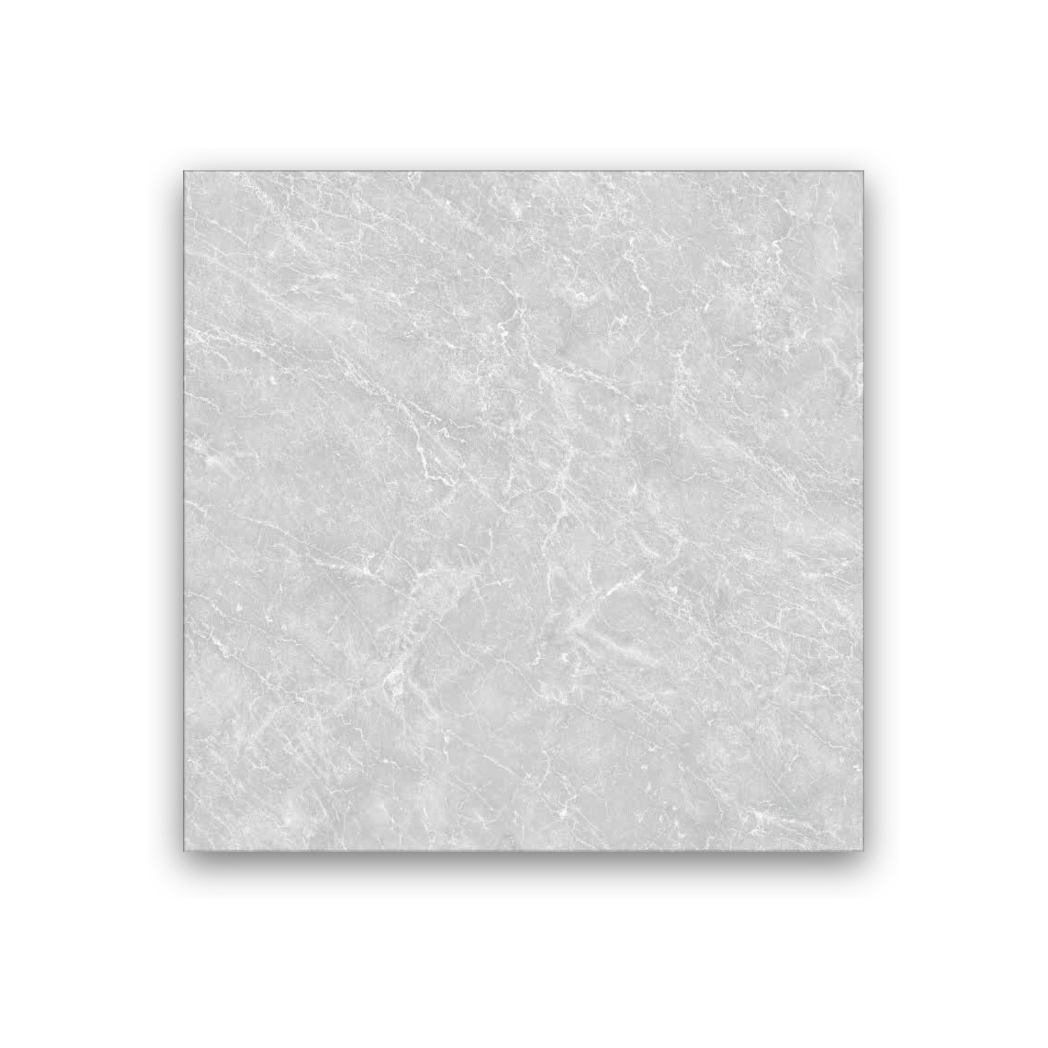 Yamal Gray - 60x60 cm, Whitebody, 10, ‌BIIa (3-6%), Glossy