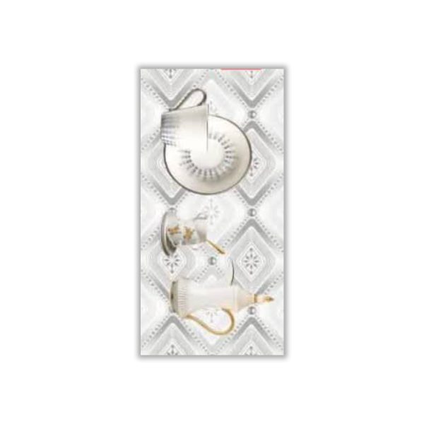 Dina Gray Decor1 - 30x60 cm, Whitebody, 9